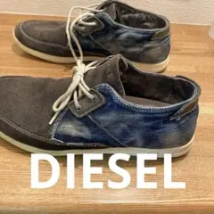 ディーゼル DIESEL ローカットスニーカ ダメージ加工