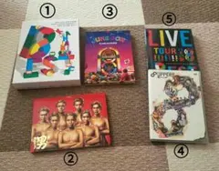 関ジャニ∞　CD・ライブDVD　5点