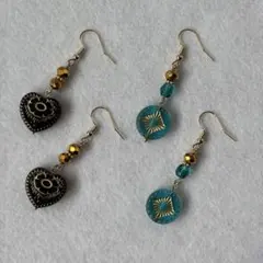 フックピアス 2点セット