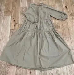 ZARA ティアードワンピース