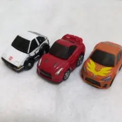 タカラトミー　キュートランスフォーマー 3台セット　Transformer