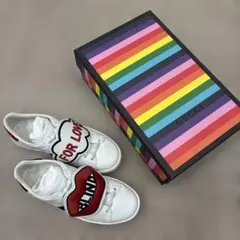 GUCCI スワロ調装飾 ハイカットスニーカー 36.5 箱、付属品有 - メルカリ