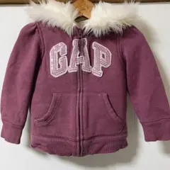 【最終値下げ】baby GAP ギャップ ファーボアパーカー ベビー95cm