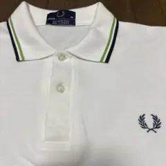 FRED PERRY フレッドペリー ポロシャツ 英国製 ホワイト 40 m12