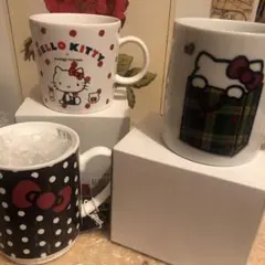 未使用ハローキティ マグカップ 3個セット