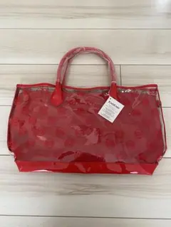 新品・未使用品bebe 赤 トートバッグのサムネイル