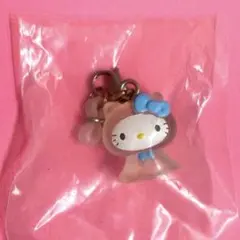 レア　初期　キティ　クリア　めじるしアクセサリー　てるてる坊主　水色リボンのサムネイル