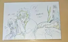 不死川実弥　柱展　原画ポストカード 0197 伊黒