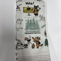 布ごよみ　CAMPING　タオルてぬぐいのサムネイル