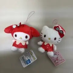 マイメロディ＆ハローキティ ぬいぐるみセット