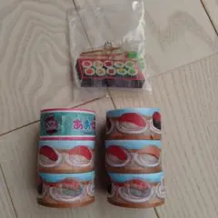 かっぱ寿司　マスキングテープ　はらぺこあおむしアクリルキーホルダー セット