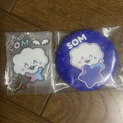 SOM 缶バッジ アクリルキーホルダー　ドヨン　TRUZ