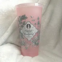 スターバックス ミステリーカラーチェンジングリユーザブルコールドカップ ピンク