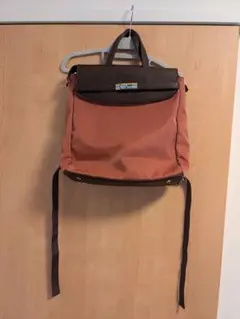 グッシオ　2way リュック バックパック ピンクブラウン系 ゴールド金具のサムネイル