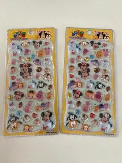 正規品　プチドロップステッカー　ツムツム2セット