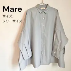 mare マレ Side Slit Overshirt フリーサイズ - メルカリ