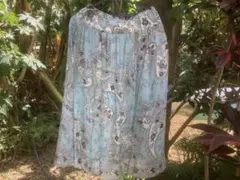 YUKI TORII ユキトリイ ドレープスカート 水色のサムネイル