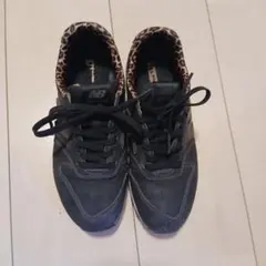 New Balance 996 ブラック スニーカー レオパード柄