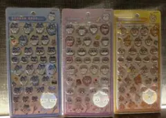 正規品 ボンボンドロップシール ちいかわ、 はちわれ、うさぎ 3シートセット