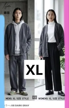 【全新帶吊牌】優衣庫 × needles 抓絨開襟衫（XL）