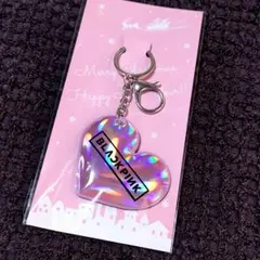 【非売品】BLACKPINK FC特典 ブラックピンク ハート型キーホルダー