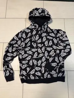 Nike ロゴパターン パーカー Lサイズ