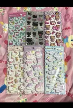 サンリオ　シールセット売り　キティ　マイメロ クロミ　シナモロール