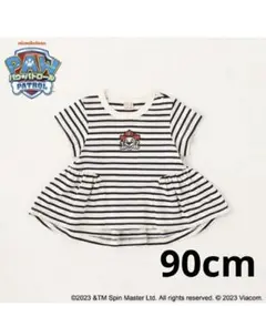 プティマイン 【パウ・パトロール】刺しゅうカットチュニック 90