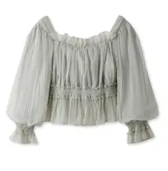 もちこめ様専用　美品 スナイデル オーガンプリーツブラウス