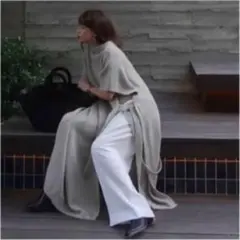 【美品】Etre Tokyoサイドオープンニットワンピース