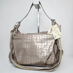 新品タグ付き　Raviravi ラビラビ　ショルダーバッグ ピンクゴールドのサムネイル