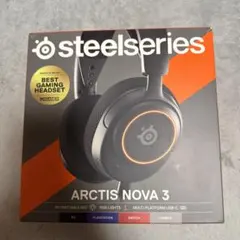 SteelSeries Arctis Nova 3 ゲーミングヘッドセットのサムネイル