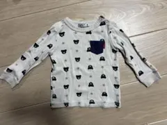ミキハウス　クマと星プリント長袖トップス 95cm