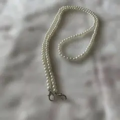 ホワイトパール スマホショルダーストラップ