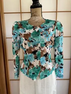 No.363ボタニカルフラワーシャツのサムネイル