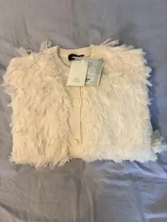 新品未使用！Drawer フリンジカーディガン