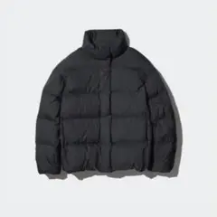 パウダーソフトダウンジャケット　BLACK WOMEN Mサイズ