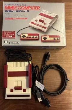 Nintendoニンテンドークラシックミニファミリーコンピュータ付属品欠品無し