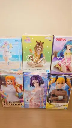 美少女系プライズフィギュア　6点セット【未開封品】