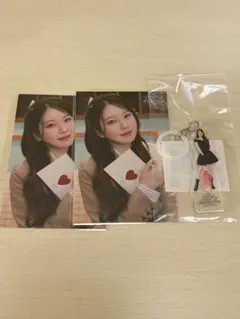 NiziU オンラインくじ アヤカD賞めじるしチャーム　E賞ステッカー