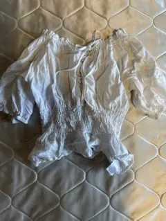 GYDA オフショルダー 半袖トップス ホワイト