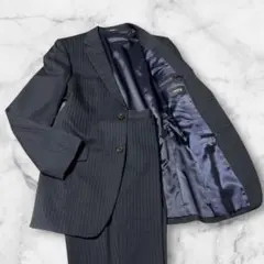 COMME CA ISM スーツ セットアップ 2ピース ブラック　L