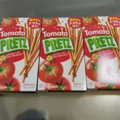 グリコ　トマト　 PRETZ 3箱セットのサムネイル