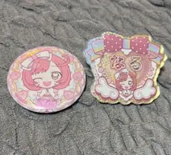 日*1様 春音あいら ハート缶バッジ プリティーシリーズ10周年×プリズム