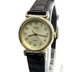 ALBA アルバ SEIKO セイコー ヴィンテージ 革ベルト 時計