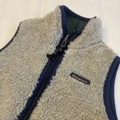 デニムダンガリー　ボアベス100cm