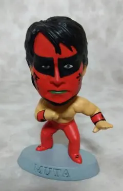 希少品　エポック社　新日本プロレス フィギュア ヘッドライナーズ　グレート・ムタのサムネイル