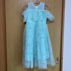 ミントグリーン ドレス 120㎝　RerCu