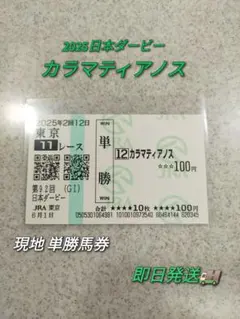 2026年最新】現地購入単勝馬券の人気アイテム - メルカリ