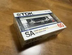 新品 TDK SA60 TYPE Ⅱ ハイポジ カセットテープ 2個